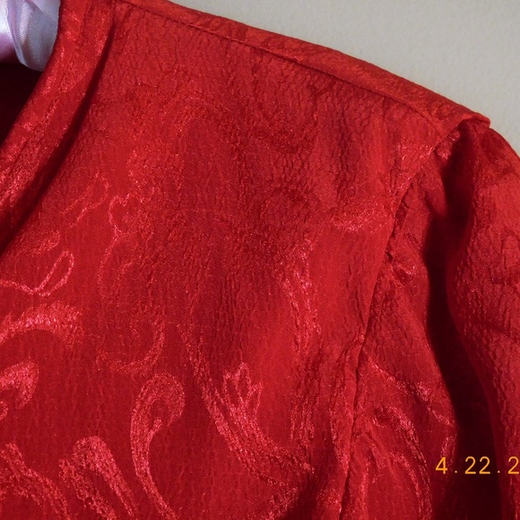 Red Dress with Jacket - Picture 6 of 6
